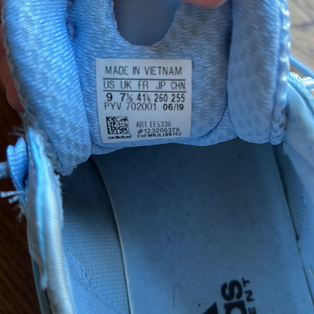 Adidas Originals FYW S-97 Glow Blue Sneakers - Picture 6 of 8